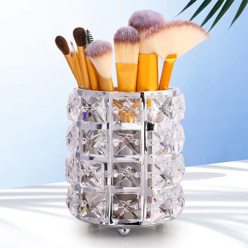 Crystal Makeup Brush Holder